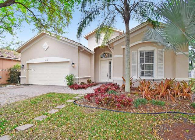 Property at 4339 W Whitewater Ave, Weston, FL 33332, 4 beds, 3 baths