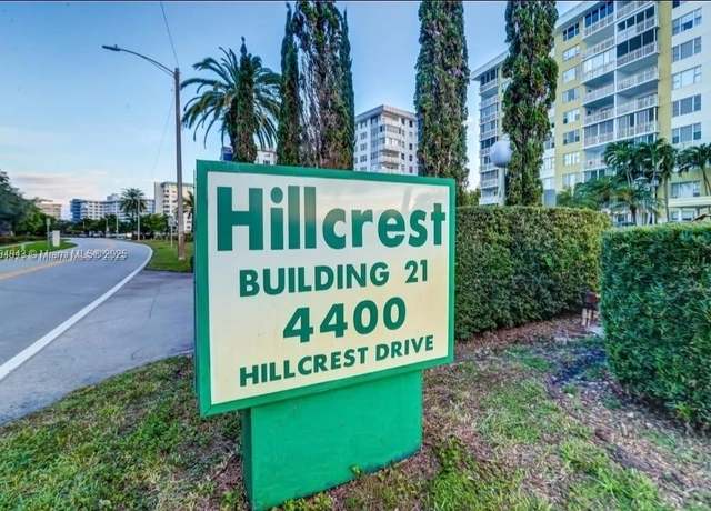 Property at 4400 Hillcres Dr Unit 215-B, Hollywood, FL 33021, 2 beds, 2 baths