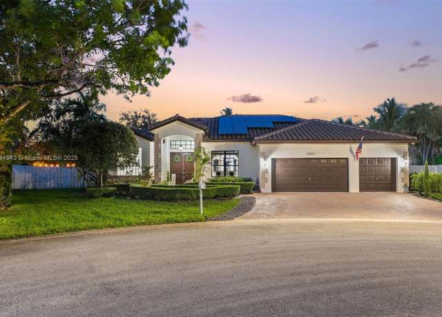 Property at 14501 SW 33rd Ct, Miramar, FL 33027, 5 beds, 3 baths
