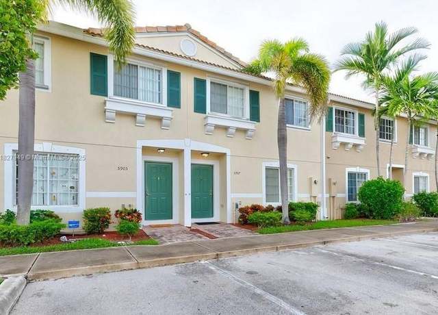 Property at 5907 Glasgow Way, Tamarac, FL 33321, 3 beds, 2.5 baths