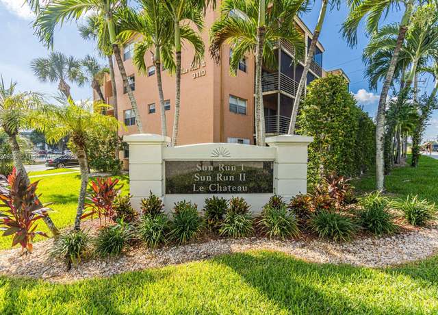 Property at 3100 N Pine Island Rd #301, Sunrise, FL 33351, 1 bed, 1.5 baths
