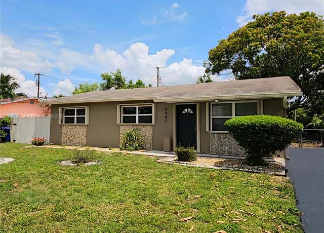 Property at 4461 NW 61st St, North Lauderdale, FL 33319, 3 beds, 1 bath