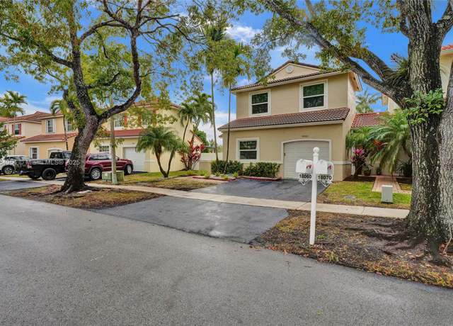 Property at 18060 SW 11th Ct, Pembroke Pines, FL 33029, 3 beds, 2.5 baths