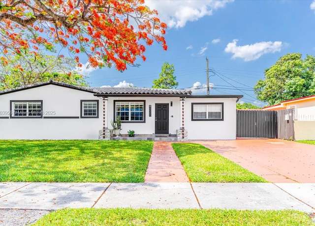Property at 8000 SW 36th St, Miami, FL 33155, 4 beds, 3 baths