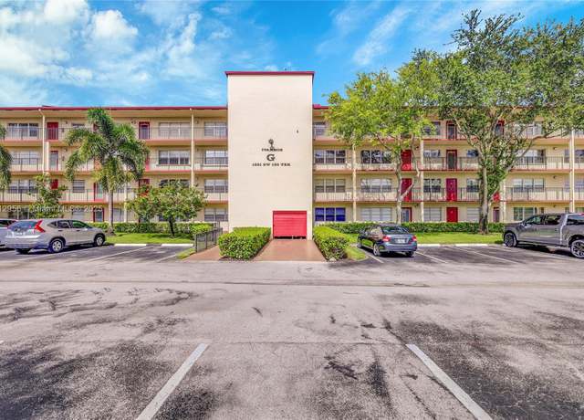 Property at 1551 SW 135th Ter Unit 112G, Pembroke Pines, FL 33027, 1 bed, 1.5 baths