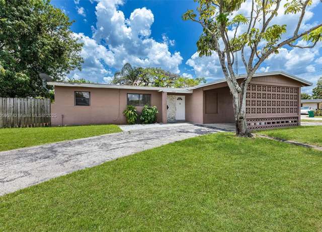 Property at 4960 NW 11th Ct, Lauderhill, FL 33313, 3 beds, 2 baths