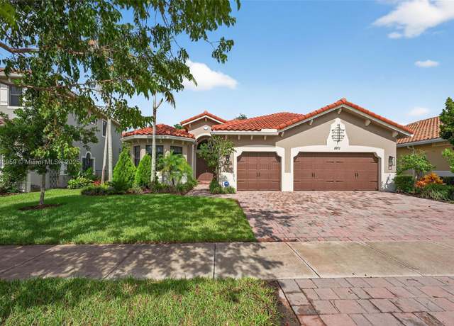 Property at 8971 Edgewater Bnd, Parkland, FL 33076, 4 beds, 3 baths
