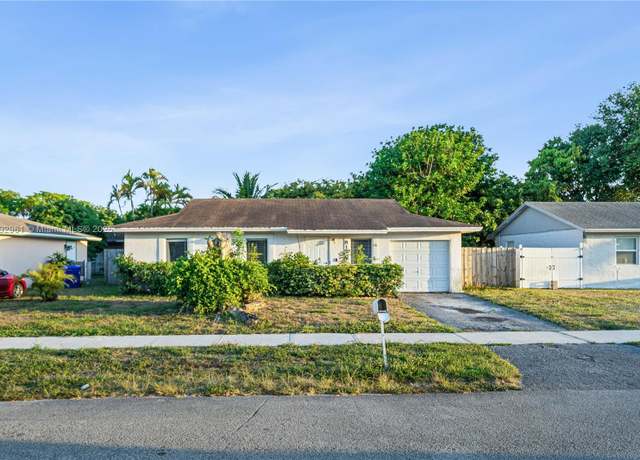 Property at 8170 SW 5th St, North Lauderdale, FL 33068, 3 beds, 2 baths