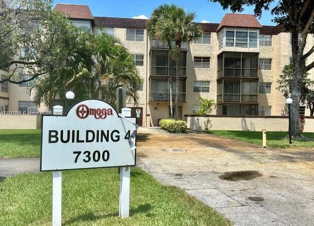Property at 7300 NW 17th St #301, Plantation, FL 33313, 2 beds, 2 baths