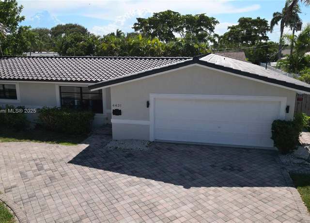 Property at 4431 NE 28th Ave, Lighthouse Point, FL 33064, 4 beds, 3 baths