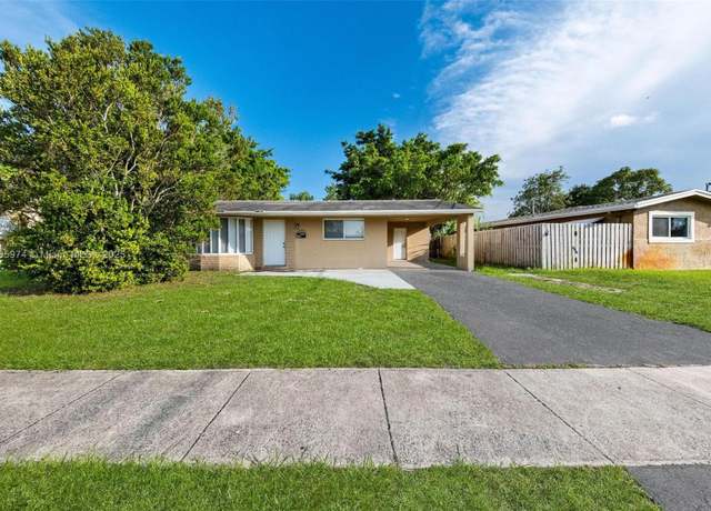 Property at 5960 NW 14th St, Sunrise, FL 33313, 3 beds, 2 baths