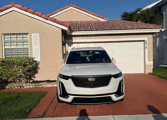 Property at 4810 SW 153rd Ter, Miramar, FL 33027, 3 beds, 2 baths