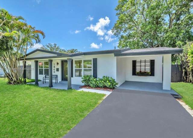 Property at 1840 NW 32nd St, Oakland Park, FL 33309, 3 beds, 2 baths