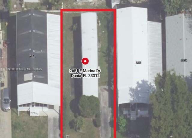 Property at 2651 E Marina Dr, Dania Beach, FL 33312, 2 beds, 1 bath