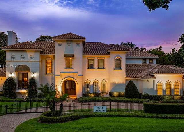 Property at 2211 Azalea Pl, Winter Park, FL 32789, 5 beds, 6.5 baths
