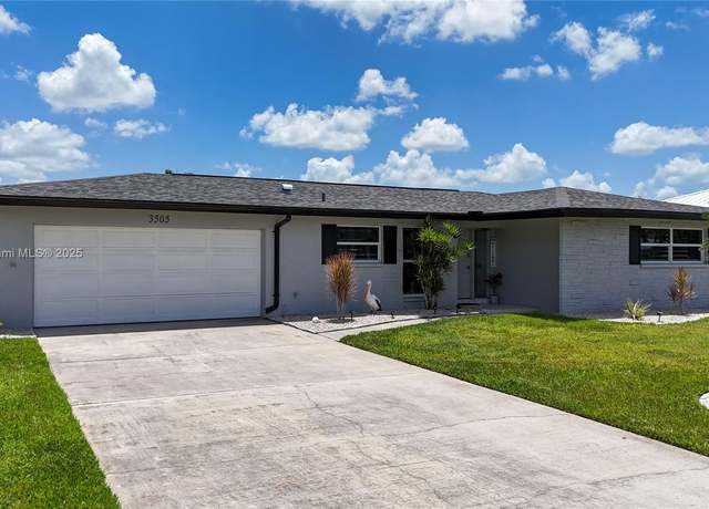 Property at 3505 SE 16th Pl, Cape Coral, FL 33904, 3 beds, 2 baths