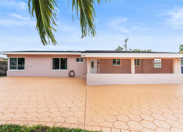 Property at 1440 NW 179th Ter, Miami Gardens, FL 33169, 4 beds, 2 baths
