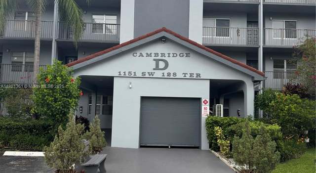 Photo of 1151 SW 128th Ter Unit 406D, Pembroke Pines, FL 33027