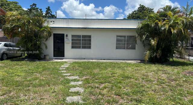Property at 981 E 18th St, Hialeah, FL 33013, 2 beds, 1 bath