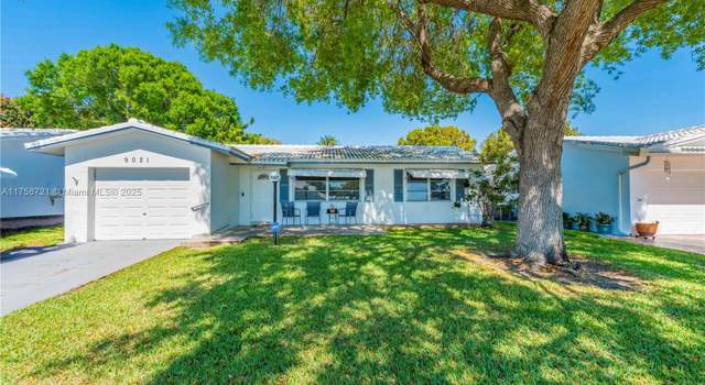 Property at 9021 NW 12th St, Plantation, FL 33322, 3 beds, 2 baths