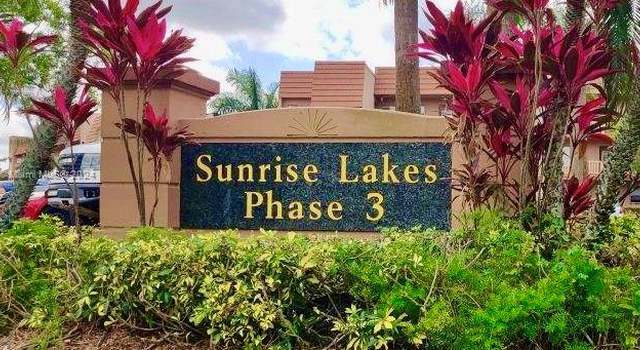 Photo of 9021 Sunrise Lakes Blvd #107, Sunrise, FL 33322
