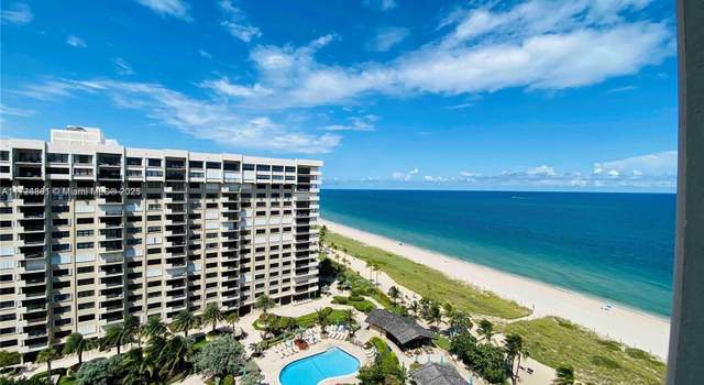 Photo of 4900 N Ocean Blvd #1606, Lauderdale By The Sea, FL 33308