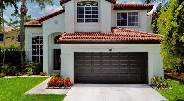 Photo of 535 SW 181st Way, Pembroke Pines, FL 33029
