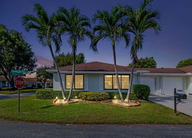 Property at 9995 Orchid Tree Trl Unit A, Boynton Beach, FL 33436, 2 beds, 2 baths