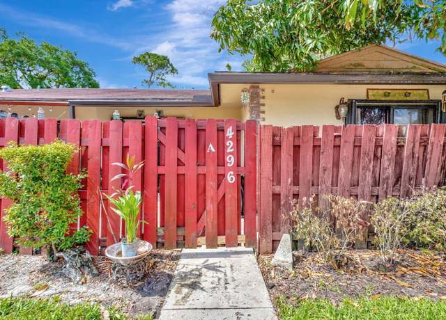 Property at 4296 Woodstock Dr Unit A, West Palm Beach, FL 33409, 2 beds, 2 baths