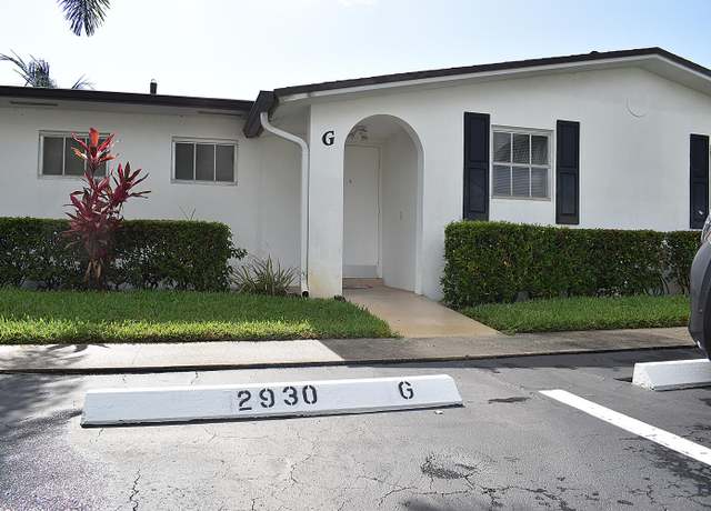 Property at 2930 Crosley Dr E Unit G, West Palm Beach, FL 33415, 1 bed, 1.5 baths