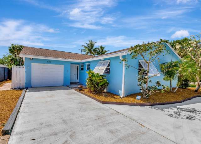 Property at 387 Yvonne Dr, West Palm Beach, FL 33406, 3 beds, 2 baths