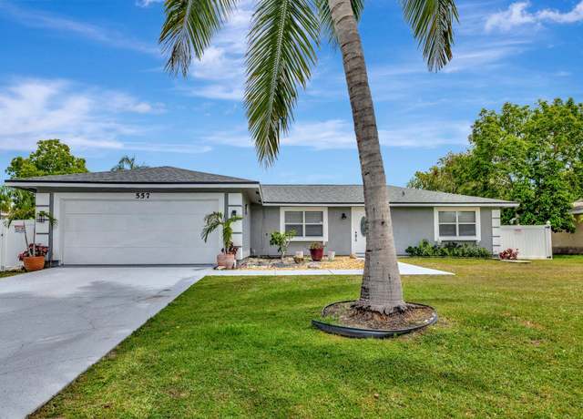Property at 557 SW Violet Ave, Port Saint Lucie, FL 34983, 3 beds, 2 baths