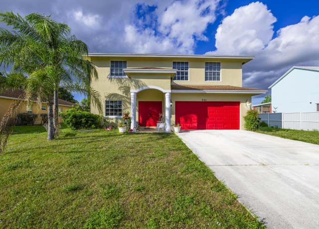 Property at 981 SW North Globe Ave, Port Saint Lucie, FL 34953, 5 beds, 2.5 baths