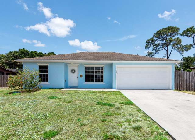 Property at 681 NW Sharpe St, Port Saint Lucie, FL 34983, 3 beds, 2 baths