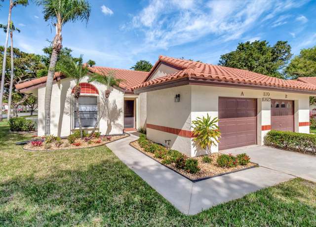Property at 10927 Dolphin Palm Ct Unit A, Boynton Beach, FL 33437, 3 beds, 2 baths