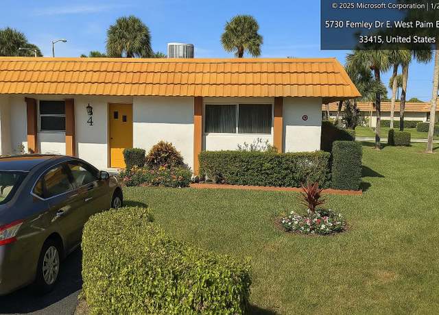 Property at 5730 Fernley Dr E #4, West Palm Beach, FL 33415, 2 beds, 2 baths