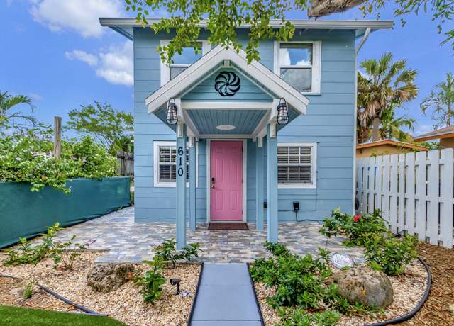 Property at 610 N K St, Lake Worth Beach, FL 33460, 2 beds, 2 baths