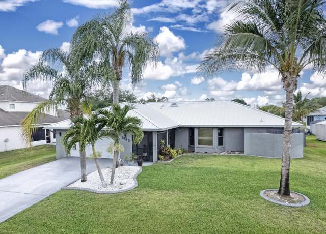 Property at 1685 SW Schleicher Ln, Port Saint Lucie, FL 34983, 3 beds, 2 baths