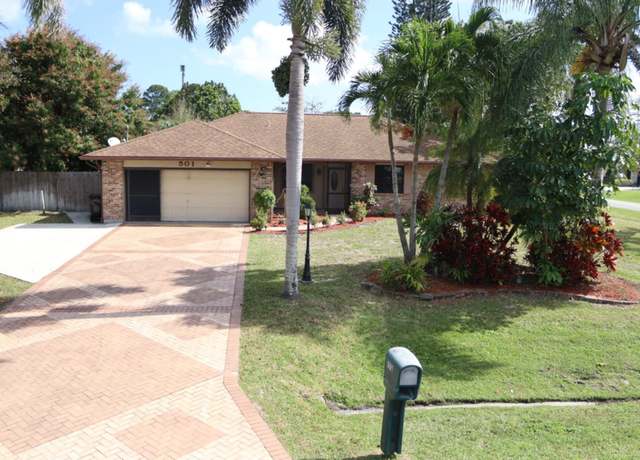 Property at 501 NW Colonial St, Port Saint Lucie, FL 34983, 3 beds, 2 baths