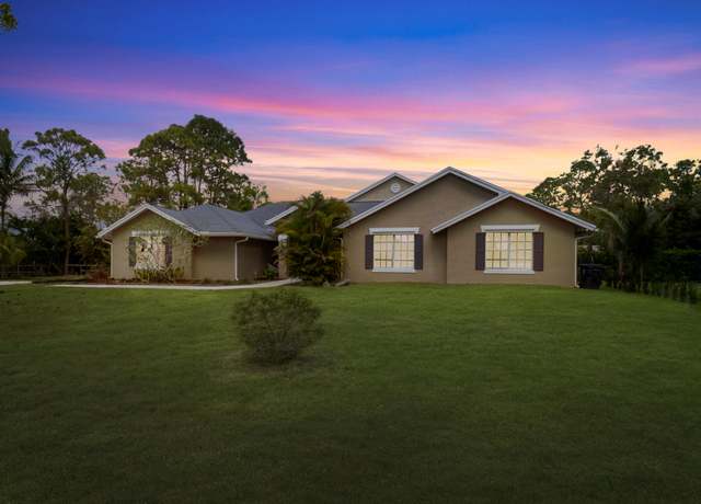 Property at 17411 N 40th Run, Loxahatchee, FL 33470, 4 beds, 3 baths