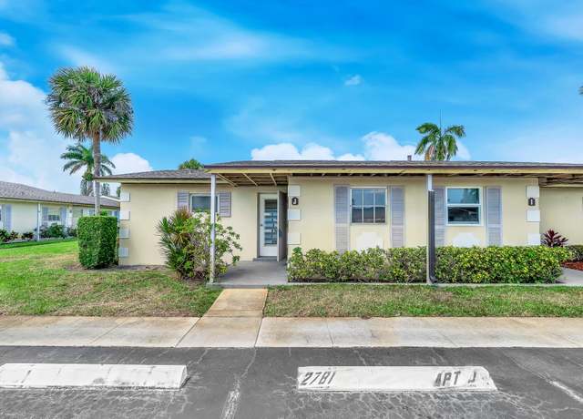 Property at 2771 Ashley Dr E Unit J, West Palm Beach, FL 33415, 1 bed, 1.5 baths