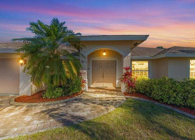 Property at 665 SW Fair Ave, Port Saint Lucie, FL 34953, 4 beds, 3 baths