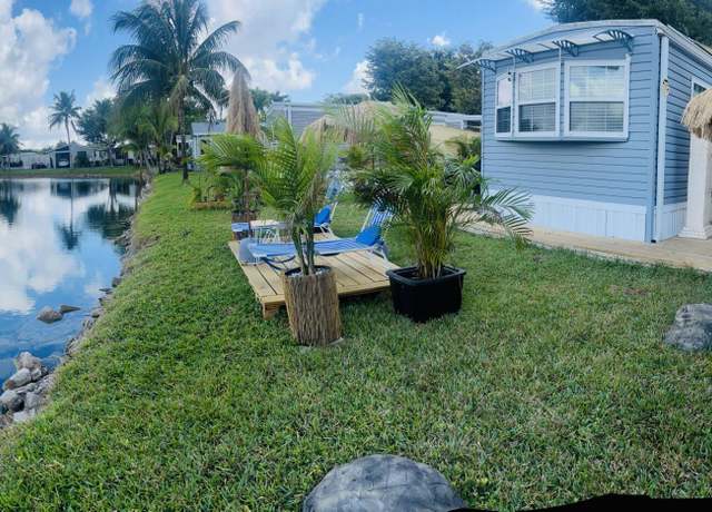 Property at 3001 SW 18th Lot 110 Ter, Fort Lauderdale, FL 33315, 2 beds, 2 baths