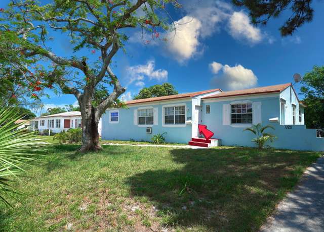 Property at 820 42nd St, West Palm Beach, FL 33407, 2 baths