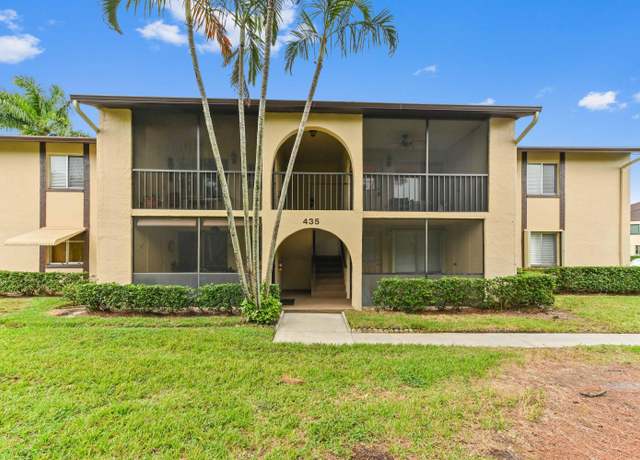 Property at 435 Pine Glen Ln Unit B-2, Greenacres, FL 33463, 2 beds, 1 bath