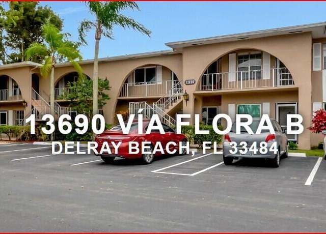 Property at 13690 Via Flora Unit B, Delray Beach, FL 33484, 2 beds, 2 baths