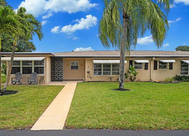 Property at 1045 E Ter B Cir E Unit B, Delray Beach, FL 33445, 1 bed, 1.5 baths