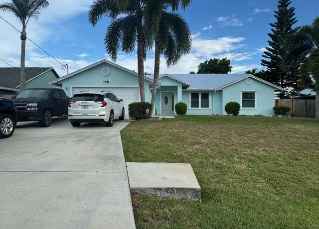 Property at 398 SW Ryan Ave, Port Saint Lucie, FL 34953, 3 beds, 2 baths