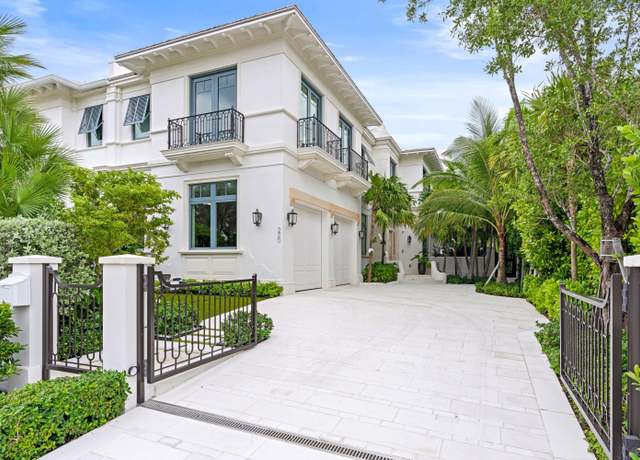 Property at 220 Brazilian Ave Unit West Unit, Palm Beach, FL 33480, 4 beds, 6.5 baths