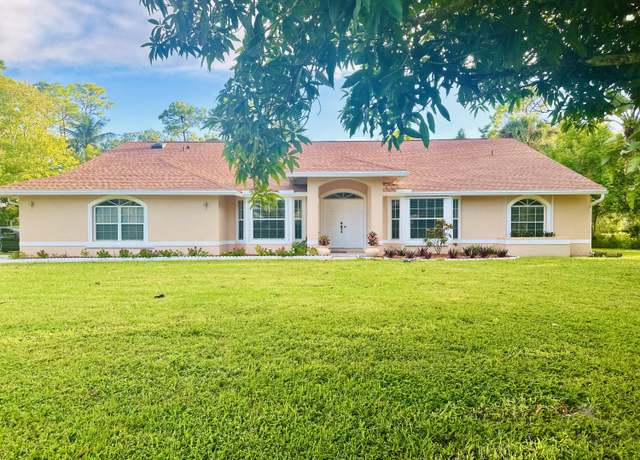 Property at 15728 86th Rd N, Loxahatchee, FL 33470, 5 beds, 2.5 baths